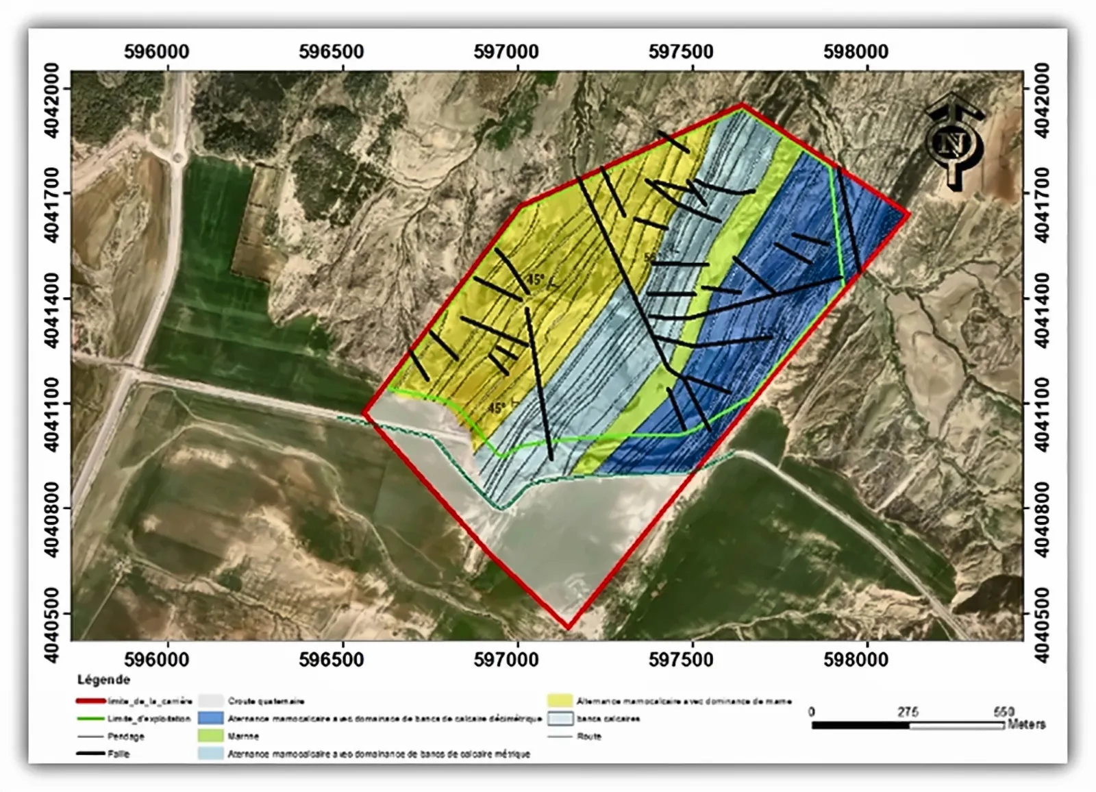 Expertise technique avancée pour l’optimisation d’une carrière de marnes à Jbel Oust (Zaghouan)